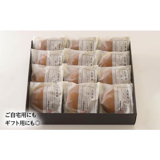 ふるさと納税 和菓子 どら焼き 長崎県 長与町  12回定期便 どら焼き三笠山1箱 (12個)／文明堂総本店 EAK016 どら焼き どら焼き個包装 どらやき 和菓子 粒あん …の画像