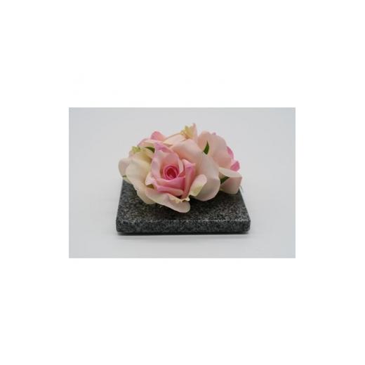 ふるさと納税 雑貨・日用品 インテリア 愛知県 岡崎市 インテリア 咲く石シリーズ pretty-flowers 小バラ ピンク 1個 岡崎石工業 愛知県 岡崎市 ok23bzw870004…