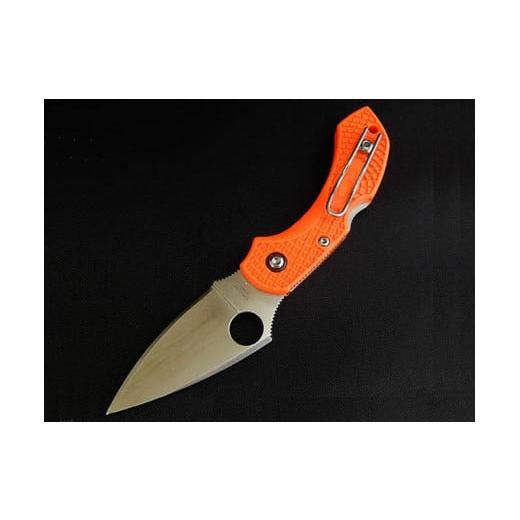 Spyderco(スパイダルコ) ドラゴンフライ2 オレンジ 直刃 C28POR2