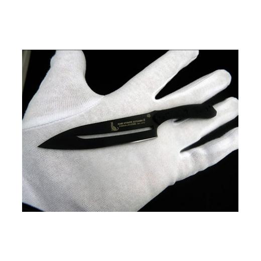 ふるさと納税 岐阜県 関市 SABI NYAIFE KITCHEN2（サビニャイフキッチン2） ブラックブレード 牛刀 サーバルキャットver H30-51