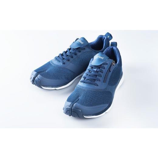 ふるさと納税 ファッション 靴 岡山県 倉敷市 足袋シューズ「Lafeet」VL07・ネイビー 24.5cm 足袋シューズ 足袋 シューズ 靴くつ クツ スポーティー スタイル …