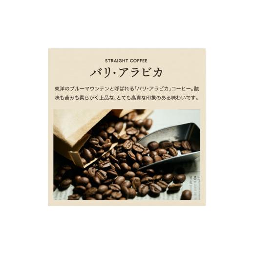 ふるさと納税 コーヒー コーヒー豆 岐阜県 関市 S20-35 カフェ・アダチ 店主現地視察の買い付けした最高のバリ・アラビカ 1kgの画像