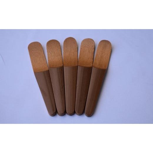 ふるさと納税 食器・グラス スプーン 京都府 向日市 竹製かものはしスプーン 12cmアイスクリームやヨーグルトが食べやすい（5本入り） No.5223-0030_3