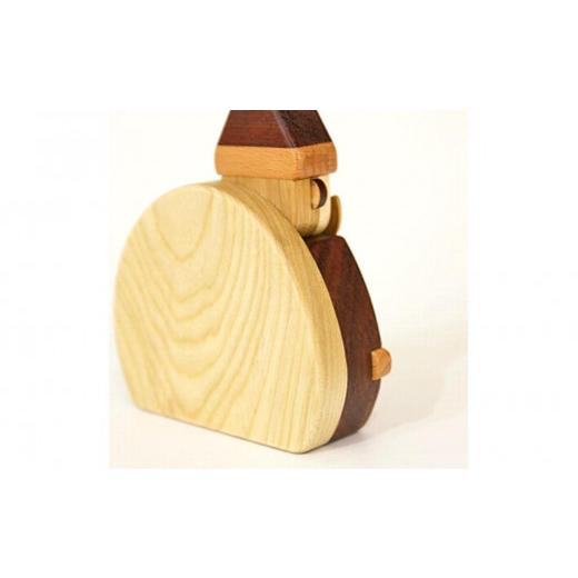 木工品・竹工品 北海道 旭川市 旭川クラフト ササキ工芸 Woody Xmas(ウッディクリスマス) 国産 無垢 インテリア 木製 ナチュラル 【Birthday】 北欧 コンパク…