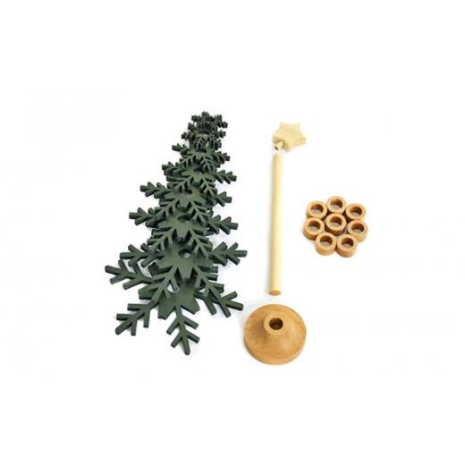 木工品・竹工品 北海道 旭川市 旭川クラフト ササキ工芸 Woody Xmas(ウッディクリスマス) 国産 無垢 インテリア 木製 ナチュラル 【Birthday】 北欧 コンパク…