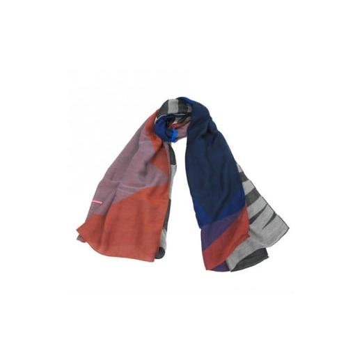 ふるさと納税 小物 ストール・マフラー 兵庫県 西脇市 65-1 POLS コットン・レイヤーストール オレンジ(SL-0007-ORN) オレンジ