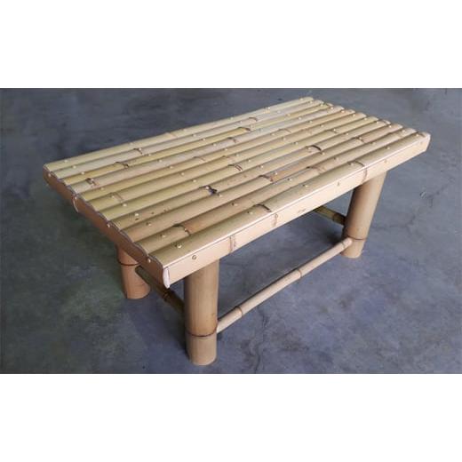 ふるさと納税 木工品・竹工品 香川県 観音寺市 竹工芸品 竹ベンチ 茶 茶