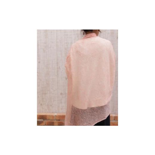 ふるさと納税 小物 ストール・マフラー 新潟県 五泉市 ストール 麻エアリーニットストール ( 撫子 ) レディース 日本製 | ニット 麻 おしゃれ シンプル マフラ…