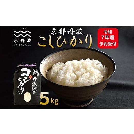 ふるさと納税 米 コシヒカリ 京都府 京丹波町 京丹波こしひかり 5kg 令和7年産 新米 京都 精米 コシヒカリ 北海道・沖縄・その他離島は配送不可 010MB001 5kg…