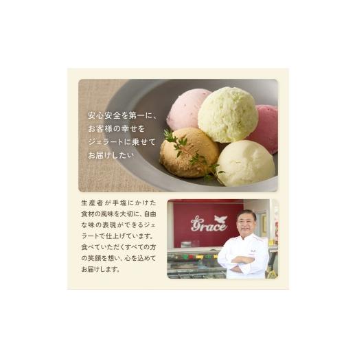 ふるさと納税 アイス・ヨーグルト ジェラート 山形県 米沢市  3ヶ月定期便 山形ジェラート 8個 詰合せ ／月 ( 4種類 各 2個 100ml ／個 ) ジェラート アイス …の画像