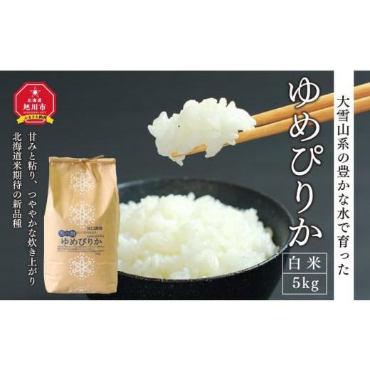 ふるさと納税 米 ゆめぴりか 北海道 旭川市 特別栽培米ゆめぴりか 白米5kg_00148