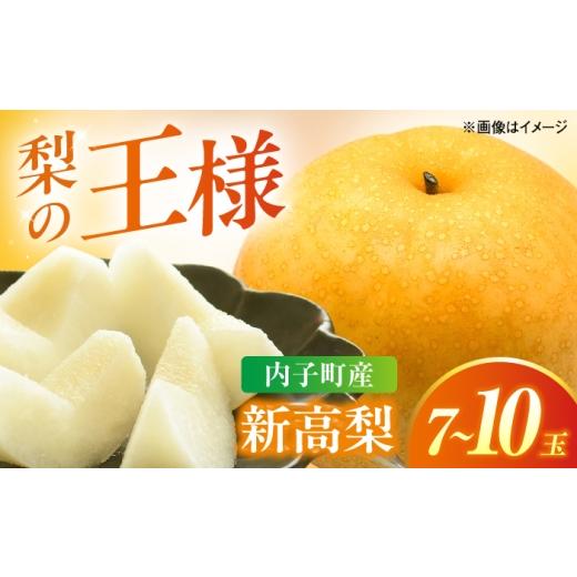ふるさと納税 梨 愛媛県 内子町 先行予約 新高梨 7〜10玉 2026年9月下旬から発送 / 梨 なし ナシ 和梨 果物 フルーツ 国産 株式会社フジ・アグリフーズ にい…