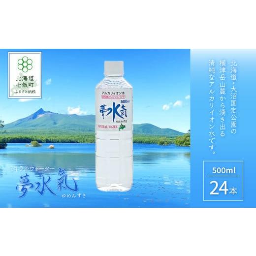 ふるさと納税 北海道 七飯町 天然アルカリイオン水 軟水 ミネラルウォーター夢水氣(500ml×24本) ふるさと納税 人気 おすすめ ランキング 天然アルカリイオ…