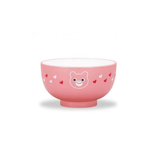 ふるさと納税 食器・グラス セット 石川県 加賀市 子供食器 ハグミー 6点セット クマ 食器 セット お茶碗 汁碗 小丼 コップ スナックプレート スナック小鉢 家…_3