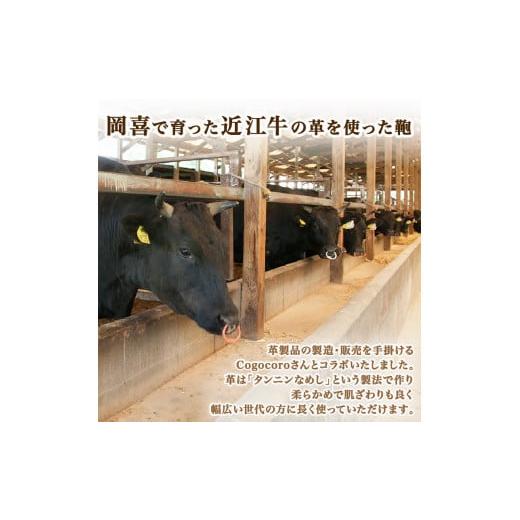 ふるさと納税 カバン トートバッグ 滋賀県 竜王町 トートバッグ 鞄 本革 A4サイズ 近江牛 帆布 メンズ ハンドメイド 手作り 贈り物 ギフト プレゼント 国産 受…の画像