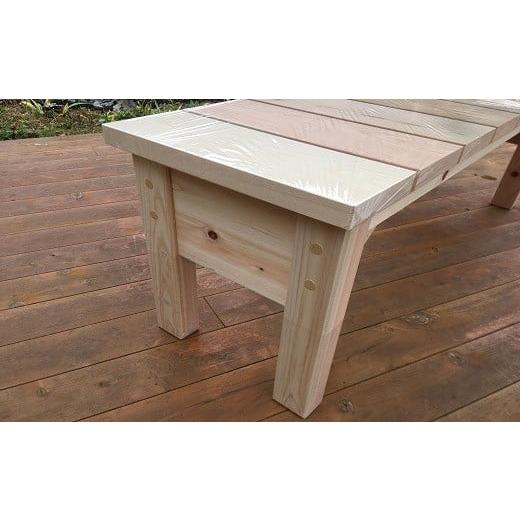 木工品・竹工品 岐阜県 東白川村 大工さんの手作り 桧のベンチII 木 木製 桧 ヒノキ 手作り 天然木 針葉樹 雑貨 インテリア 椅子 チェア 玄関 【引出し】 23…