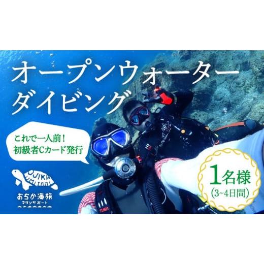 ふるさと納税 長崎県 小値賀町 [初級者Cカード発行プラン]Open Water Diving コース 1名様 [DBB002] 260000 260000円 26万円