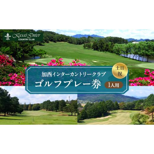 ふるさと納税 ゴルフ場利用券 兵庫県 加西市 加西インターカントリークラブ 土日祝1名プレー利用券 父の日 おすすめ ギフト
