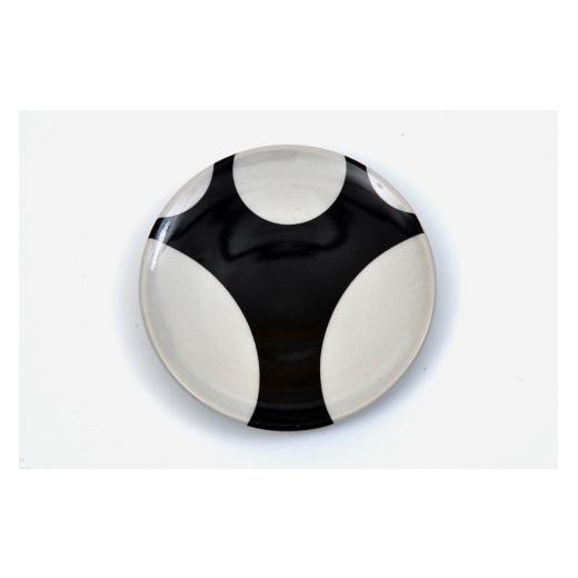 ふるさと納税 陶磁器・漆器・ガラス 福島県 浪江町 大堀相馬焼 ふくしま焼き物旅マップ 豆皿 02 ムシムシランド-田村市 02 ムシムシランド-田村市