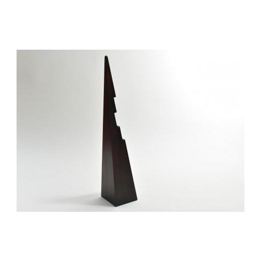 木工品・竹工品 京都府 宇治田原町 拭き漆「カードホルダー」03　朝日現代クラフト展グランプリ受賞作家〈カードホルダー 漆 ふき漆 写真 ポスト… 【幣】