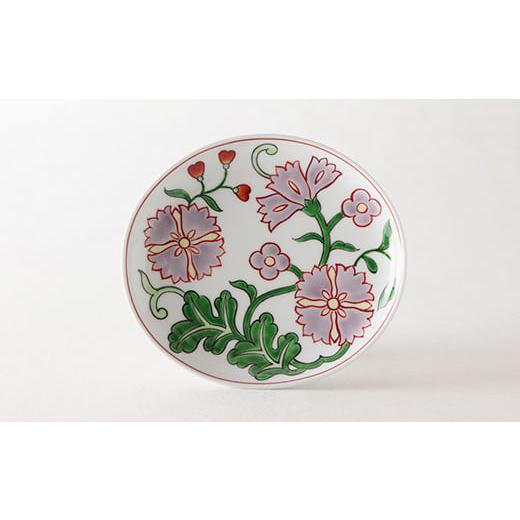 ふるさと納税 食器・グラス 皿 佐賀県 有田町 源右衛門窯 赤絵更紗唐