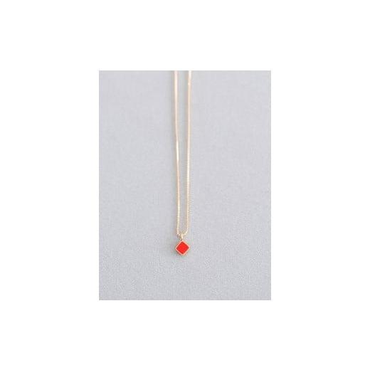 ふるさと納税 アクセサリー ネックレス 埼玉県 北本市 ネックレス K10 七宝 レッド | ゴールド ネックレス ゴールドネックレス 赤 necklace ポイントネックレ…