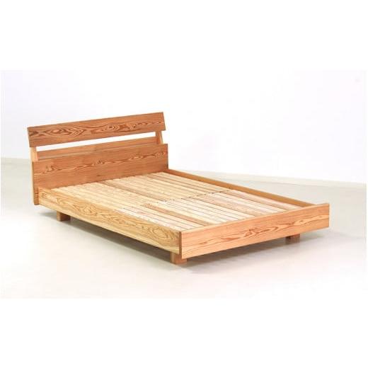 ふるさと納税 家具 インテリア・寝具・収納 熊本県 南小国町 Foreque 小国杉 ベッド シングル コンセント付き 110cm 木製 木 天然木 無垢材 インテリア おし…