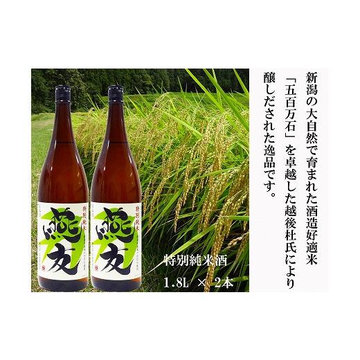 ふるさと納税 新潟県 燕市 「燕友」特別純米酒 1.8L 2本 FC022010 