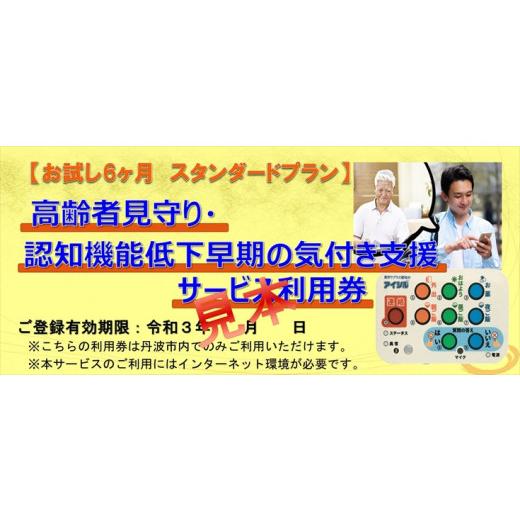 お試し6ヶ月スタンダードプラン】 高齢者見守り・認知機能低下早期の お試し6ヶ月スタンダードプラン 高齢者見守り・認知機能低下早期の