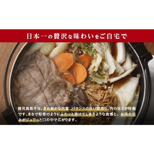 牛肉 すき焼き 鹿児島県 大崎町 鹿児島県産黒毛和牛　モモ・バラ すきやき用 【コース】