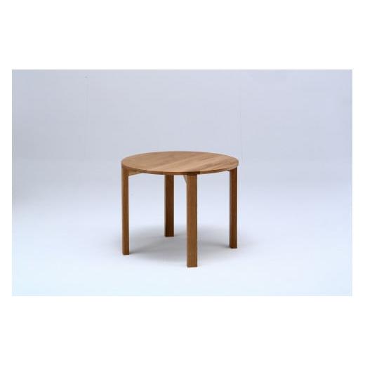 ふるさと納税 家具 テーブル 福岡県 大川市 kotiki IK52 maru tableΦ100×70／マルテーブル(W.OK) 4本脚_1