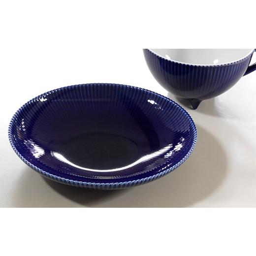 ふるさと納税 食器・グラス マグカップ 佐賀県 有田町 香蘭社 ピンストライプ カップ＆ソーサー『Ruri』1客 AA55-44_4