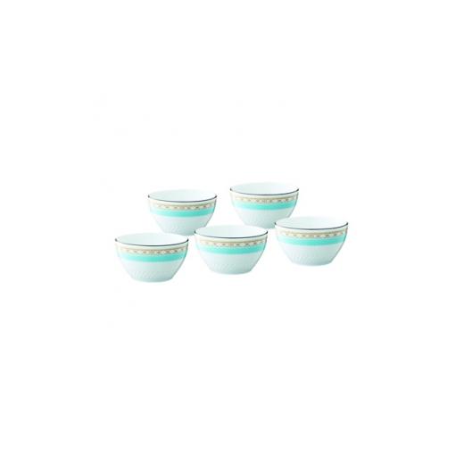 ふるさと納税 食器・グラス 愛知県 みよし市 ノリタケ ハミングブルー 11cmボウルセット(5個) 1109237