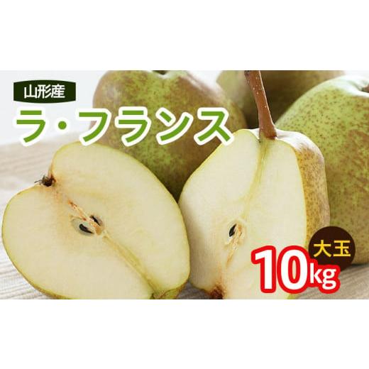 ふるさと納税 梨 山形県 山形市 山形のラ・フランス大玉10キログラム(20〜28玉4L〜6L) 令和8年産先行予約 FS25-740