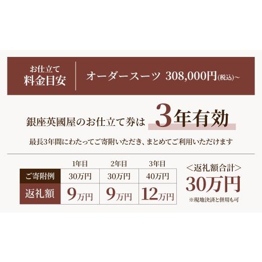 ふるさと納税 服 女 埼玉県 北本市 銀座英國屋 レディースオーダースーツ 3年有効 仕立て補助券 6万円分 プレゼント用包装 | 英國屋 英国屋 スーツ オーダース…の画像