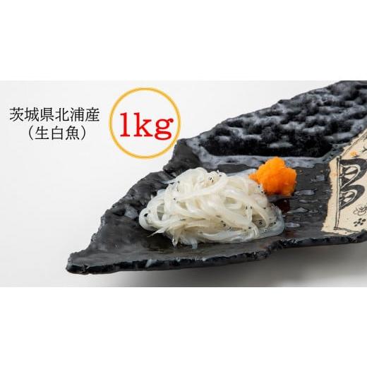 ふるさと納税 川魚 茨城県 鉾田市 茨城県北浦産(生白魚)1kg