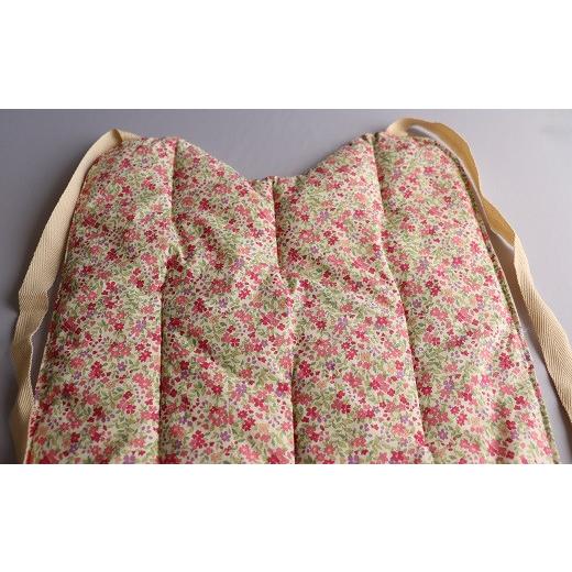 ふるさと納税 小物 奈良県 桜井市 AE-46. 背負う防寒着 大和おいね 綿100% 花柄/ピンク小花・? ピンク小花・?