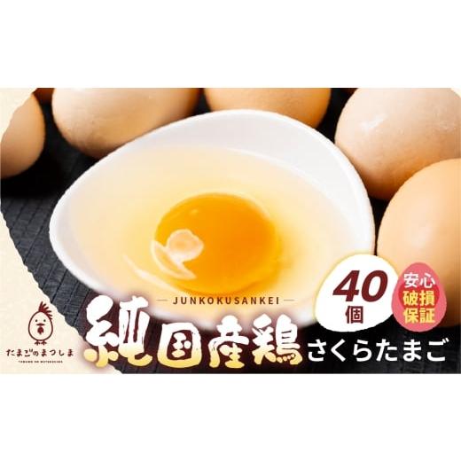 ふるさと納税 卵(鶏、烏骨鶏等) 岐阜県 大垣市 ＼高評価 /新鮮 さくらたまご 40個 新鮮な卵 (発送当日・または前日に採れた卵) 安心 安全 対応 破損 割れ保…