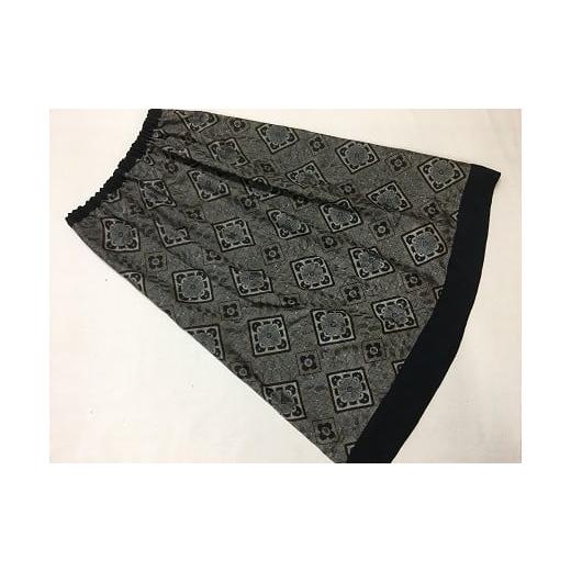 ふるさと納税 伝統技術 鹿児島県 いちき串木野市 本場大島紬 龍郷柄スカート Bタイプ P-145H 龍郷柄スカート Bタイプ