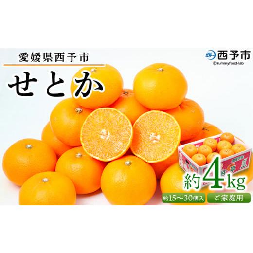 ふるさと納税 果物類 みかん 愛媛県 西予市 愛媛県西予市産 せとか ご家庭用 約4kg 訳あり 不揃い 傷 果物 フルーツ みかん ミカン 蜜柑 セトカ オレンジ 柑…