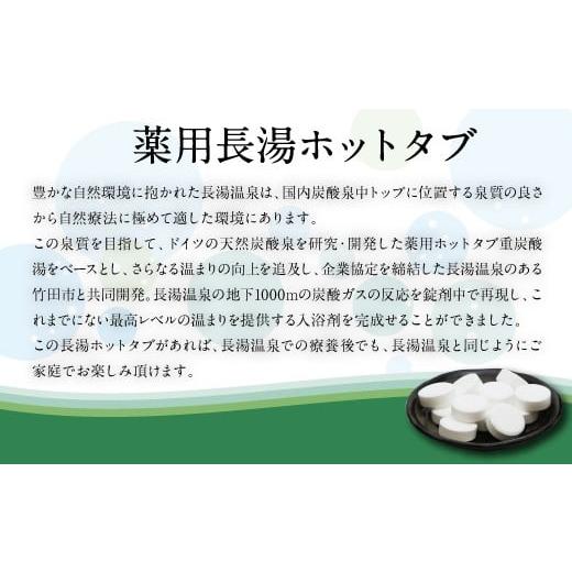 ふるさと納税 大分県 竹田市 【約10ヶ月分】薬用 長湯ホットタブ classic 90錠×10セット｜furusatochoice｜03