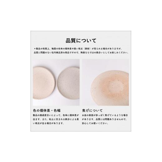 ふるさと納税 陶磁器・漆器・ガラス 滋賀県 甲賀市  信楽焼・明山 GRAIN WARE MIKAGE PLATE 2枚セット ac-12の画像