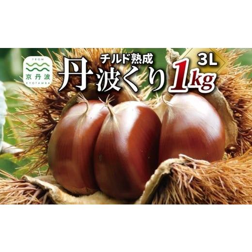 ふるさと納税 果物類 栗 京都府 京丹波町 チルド熟成 丹波くり 3L 1kg( 京都 京丹波町産 丹波栗 熟成 生栗 ) 北海道・沖縄・その他離島は配送不可 013TNX001…