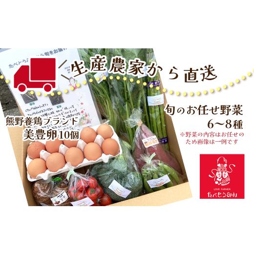 ふるさと納税 セット・詰合せ 愛媛県 西条市 野菜セット 定期便／3ヶ月お届け たべとうみんの旬菜ボックス　野菜 詰め合わせ 旬 卵 美豊卵 定期便 たべとうみ…_2
