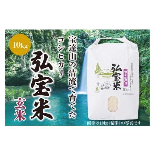 ふるさと納税 玄米 石川県 宝達志水町 期間限定発送 米 令和7年 コシヒカリ 「弘宝米」 玄米 10kg 中西農場 石川県 宝達志水町 38601279 お米 こしひかり 美…