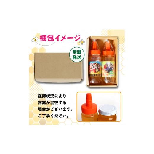 ふるさと納税 加工品等 はちみつ 岩手県 滝沢市 国産 純粋 滝沢鵜飼はちみつ アカシア 百花蜜 500ml 各1本 たきざわキッチン はちみつ ハチミツ 蜂蜜 ハニー …の画像