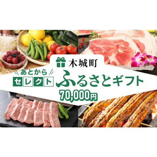 ふるさと納税 ポイント 宮崎県 木城町 あとからセレクト ふるさとギフト ７万円 K99-007の画像