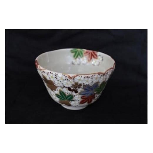 ふるさと納税 民芸品・工芸品 愛知県 犬山市 129-7_犬山焼 金襴手雲錦