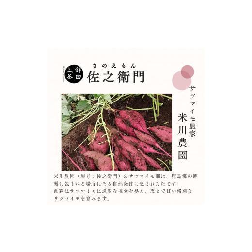 ふるさと納税 野菜類 サツマイモ 茨城県 鉾田市 米川農園 佐之衛門 の 焼き芋 食べ比べセット 紅はるか （400g×2袋）×ハロウィンスイート （400ｇ×2袋） 計…の画像