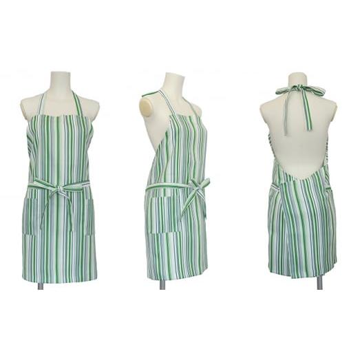 ふるさと納税 ファッション 岐阜県 瑞穂市 0476抗菌抗ウイルス エプロン(グリーン) グリーン色